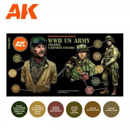 WW2 US Uniforms 3G - 3rd Gen Set - AK Interactive