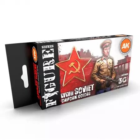 Soviet WW2 Uniform Colors 3G - 3rd Gen Set - AK Interactive
