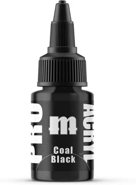 Coal Black - Standard Colors - Pro Acryl - Monument Hobbies