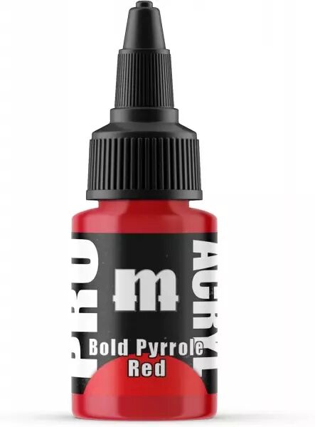 Bold Pyrrole Red - Standard Colors - Pro Acryl - Monument Hobbies