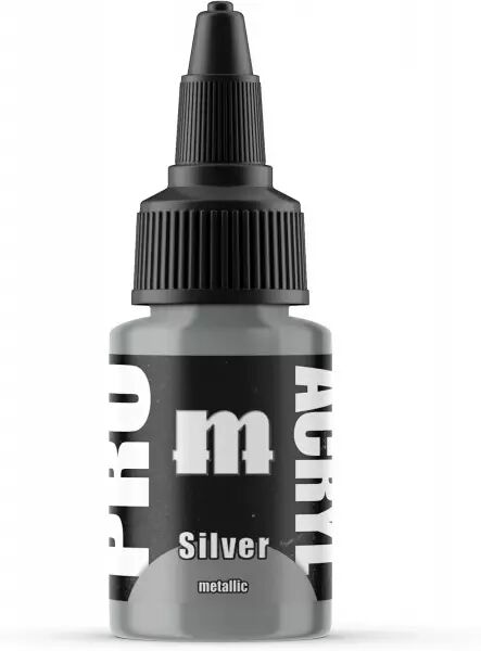 Silver - Metallics Colors - Pro Acryl - Monument Hobbies