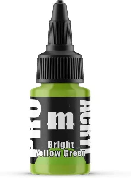 Bright Yellow Green - Standard Colors - Pro Acryl - Monument Hobbies