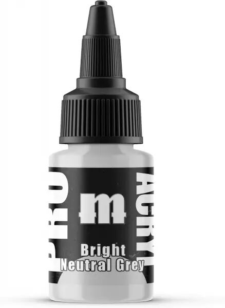 Bright Neutral Grey - Standard Colors - Pro Acryl - Monument Hobbies