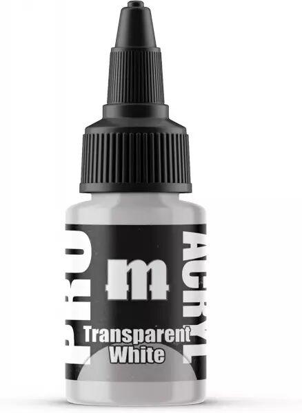 Transparent White - Transparents Colors - Pro Acryl - Monument Hobbies