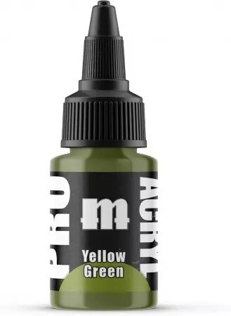 Yellow Green - Standard Colors - Pro Acryl - Monument Hobbies