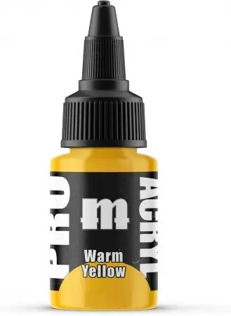 Warm Yellow - Standard Colors - Pro Acryl - Monument Hobbies