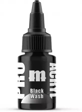 Black Wash  - Pro Acryl - Monument Hobbies