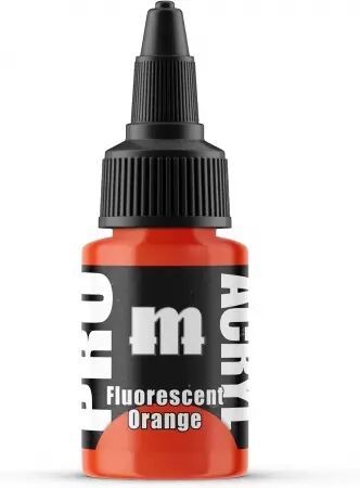 Fluorescent Orange - Pro Acryl - Monument Hobbies