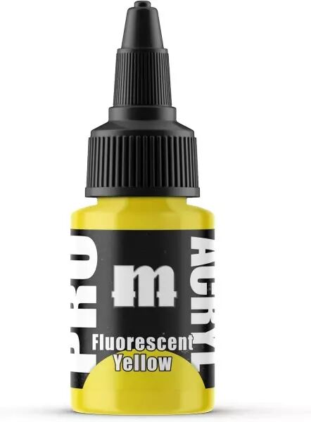 Fluorescent Yellow - Pro Acryl - Monument Hobbies