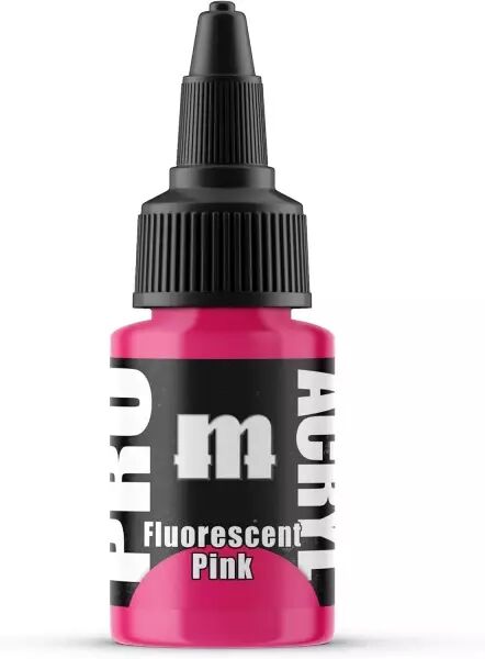 Fluorescent Pink - Pro Acryl - Monument Hobbies