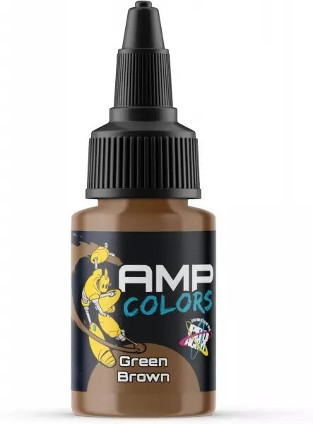 Green Brown - AMP Colors - Pro Acryl - Monument Hobbies