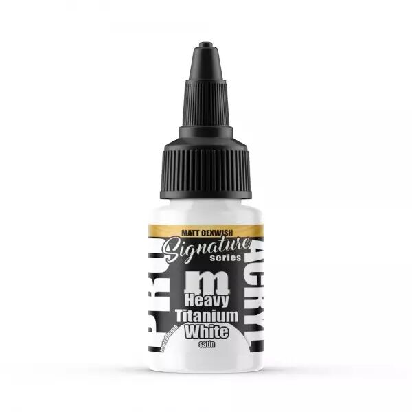 Matt Cexwish Heavy Titanium White  - Signature Series - Pro Acryl - Monument Hobbies