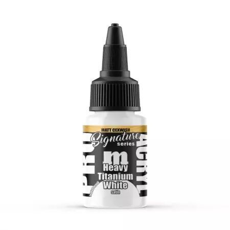 Matt Cexwish Heavy Titanium White  - Signature Series - Pro Acryl - Monument Hobbies