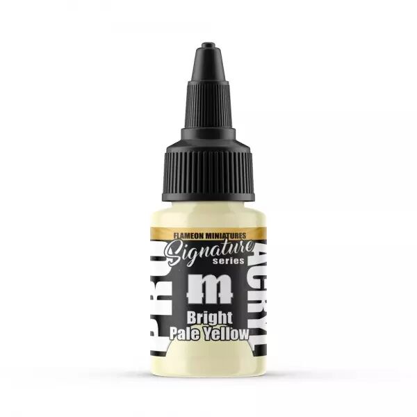 Flameon Bright Pale Yellow  - Signature Series - Pro Acryl - Monument Hobbies