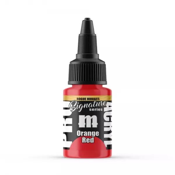 Rogue Hobbies Orange Red  - Signature Series - Pro Acryl - Monument Hobbies