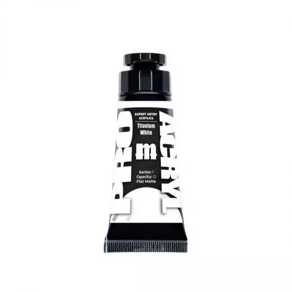 Titanium White - Expert Artist Acrylics - Monument Hobbies