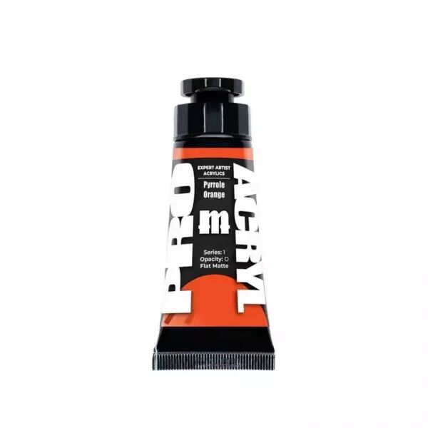 Pyrrole Orange - Expert Artist Acrylics - Monument Hobbies
