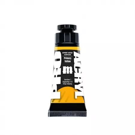 Primary Yellow - Expert Artist Acrylics - Monument Hobbies