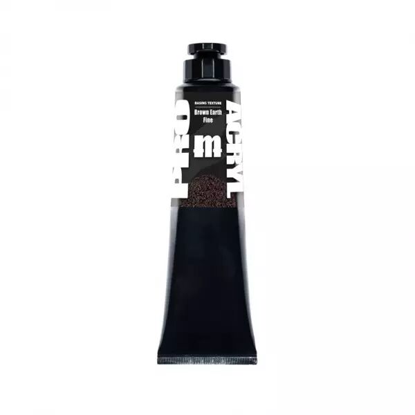 Brown Earth - FINE 120ml - Pro Acryl Basing Textures - Monument Hobbies