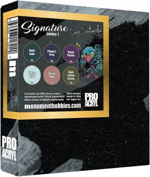 Signature Series Set 1 - Vince Venturella - Pro Acryl - Monument Hobbies