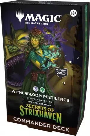 Magic the Gathering : Secrets of Strixhaven - Witherbloom Pestilence Commander Deck (english)