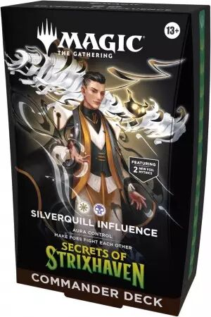 Magic the Gathering : Secrets of Strixhaven - Silverquill Influence Commander Deck (english)