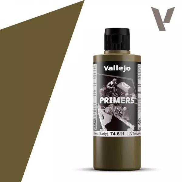 Surface Primer 200ml IJATsuchiKusaIRO Earth Green (early) - Vallejo
