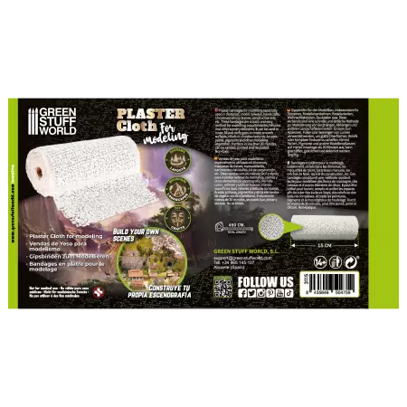 Bande de pl&acirc;tre - Green Stuff World