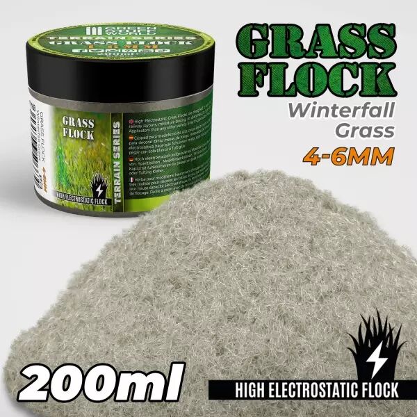 Herbe Statique 4-6mm- WINTERFALL GRASS - 200ml - Green Stuff World