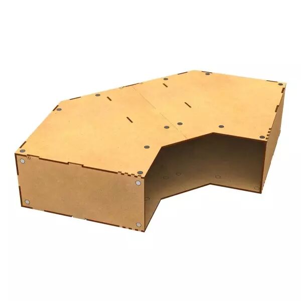 Module d'angle de rangement empilable vide - Green Stuff World