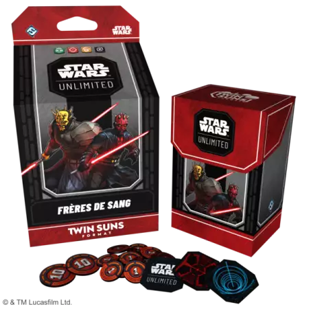 Star Wars Unlimited : Twin Suns - Deck Fr&egrave;res de Sang