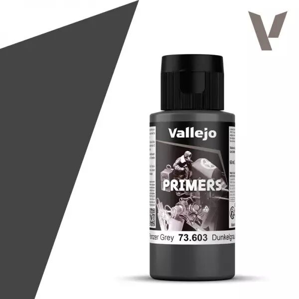 Surface Primer 60ml German Panzer Grey  RAL7021  - Vallejo