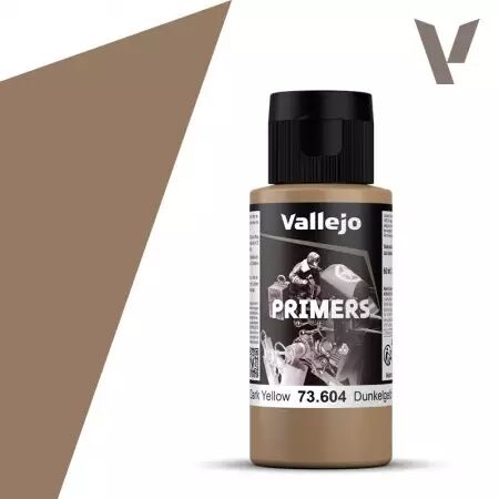 Surface Primer 60ml German Dark Yellow RAL7028 - Vallejo