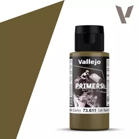 Surface Primer 60ml IJATsuchiKusaIRO Earth Green (early) - Vallejo