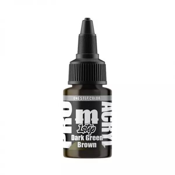 Dark Green Brown - 1 Step - Pro Acryl - Monument Hobbies