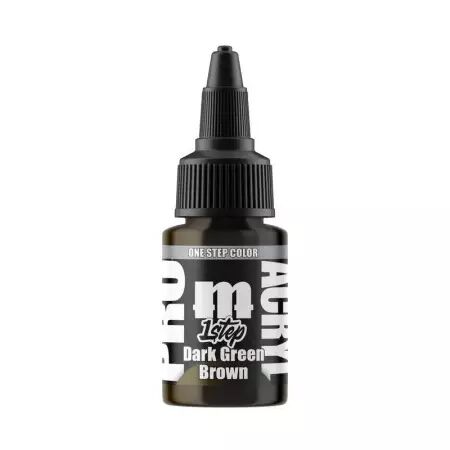 Dark Green Brown - 1 Step - Pro Acryl - Monument Hobbies