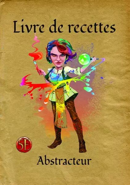 Livre de recettes alchimie abstracteur - D&D5 Compatible