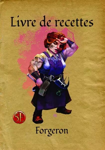 Livre de recettes artisanat forgeron