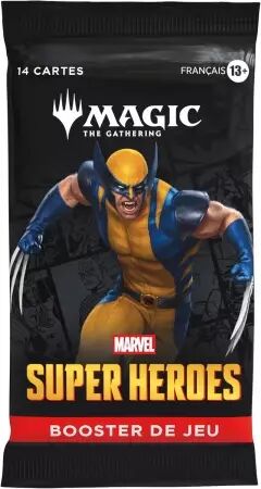Magic the Gathering (MTG) : Marvel Super Heroes - Booster de jeu (FR)