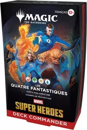 Magic the Gathering (MTG) : Marvel Super Heroes - Deck Commander Les Quatre Fantastiques