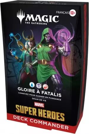 Magic the Gathering (MTG) : Marvel Super Heroes - Deck Commander Gloire &agrave; Fatalis
