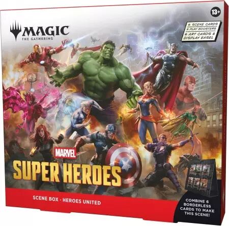 Magic the Gathering (MTG) : Marvel Super Heroes - Scene Box Heroes United (EN)