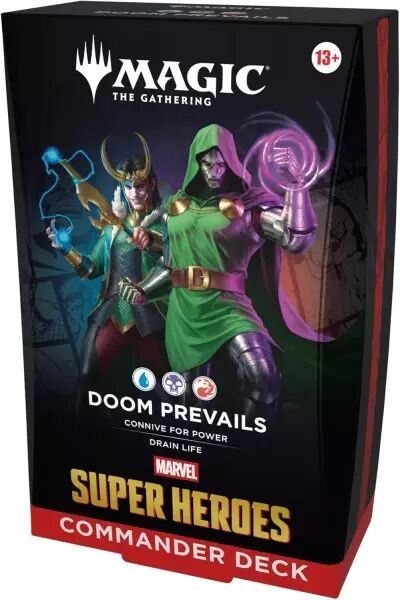 Magic the Gathering (MTG) : Marvel Super Heroes - Deck Commander Doom Prevails