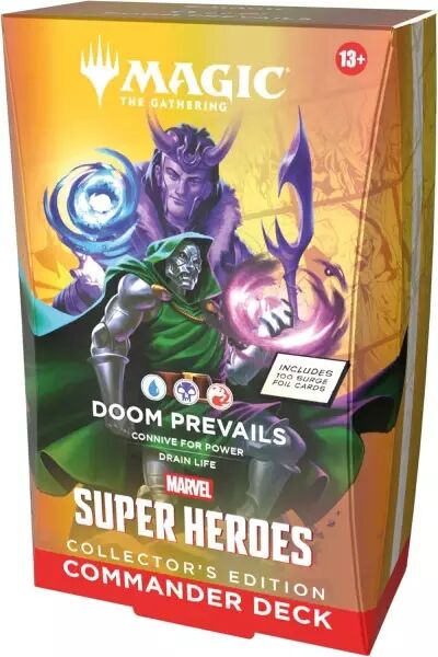 Magic the Gathering (MTG) : Marvel Super Heroes - Collector Deck Commander Doom Prevails