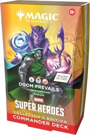 Magic the Gathering (MTG) : Marvel Super Heroes - Collector Deck Commander Doom Prevails