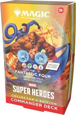 Magic the Gathering (MTG) : Marvel Super Heroes - Collector Deck Commander Fantastic Four