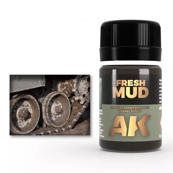 Fresh Mud Effects - Enamel Product - Ak Interactive