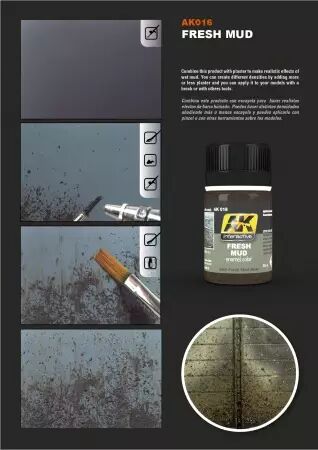 Fresh Mud Effects - Enamel Product - Ak Interactive