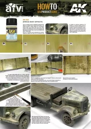 Africa Dust Effects - Enamel Product - Ak Interactive