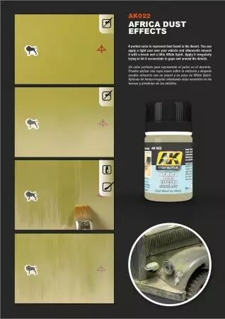 Africa Dust Effects - Enamel Product - Ak Interactive